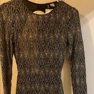H&M glitter dress